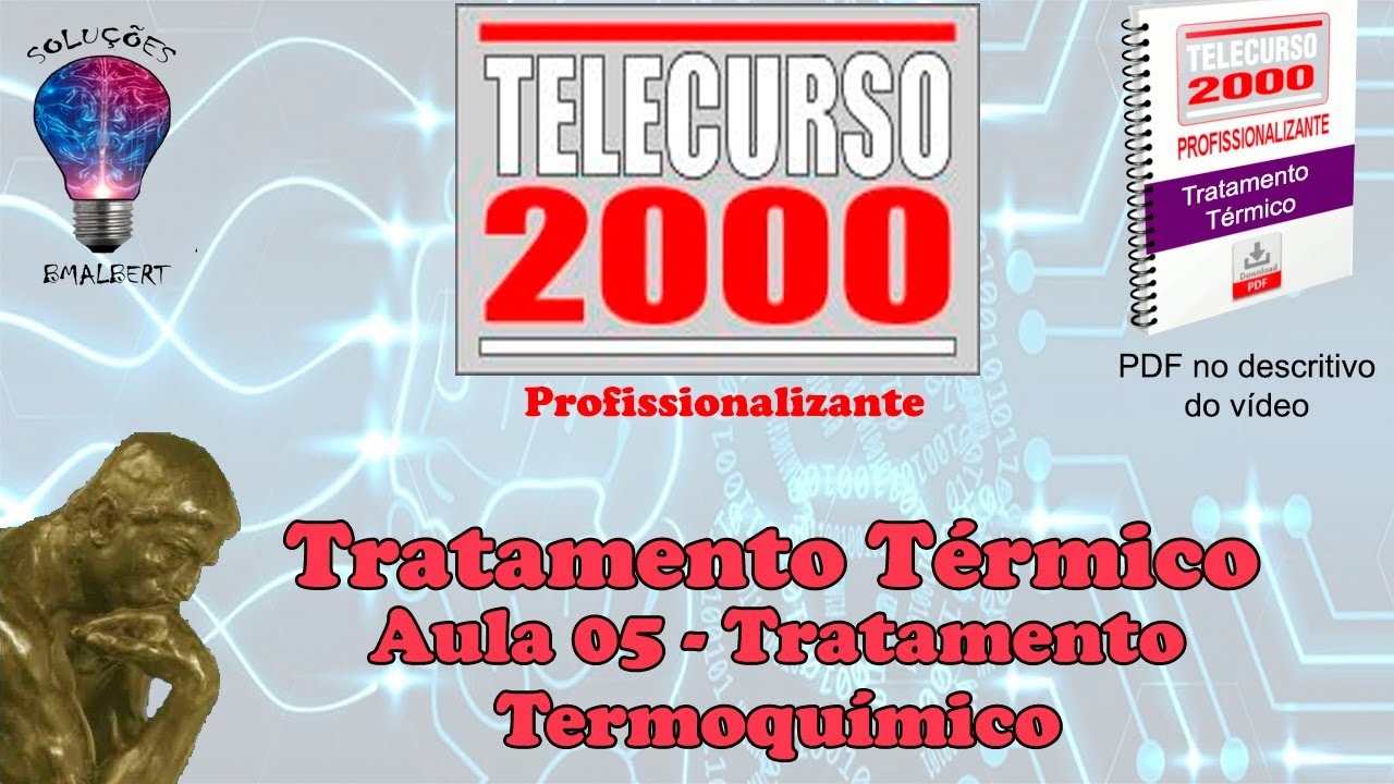 Telecurso 2000 - Tratamento Térmico - 05 Tratamento termoquímico
