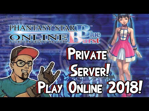 Phantasy Star Online Private PC Server! Ephinea Blue Burst! Free To Play!