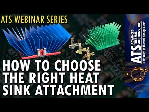 How to Choose the Right Heat Sink Attachment - ATS Webinar Series