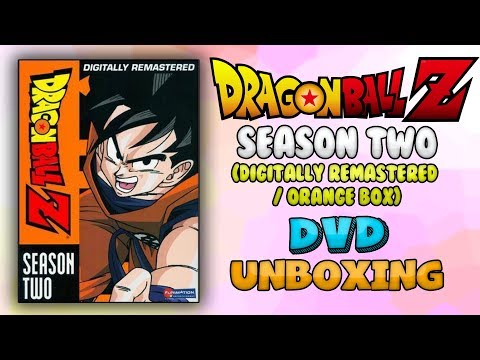 Dragon Ball Z Season 2 (Digitally Remastered / Orange Box) DVD | UNBOXING