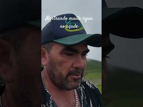 hashtag roça mostrando muita água no açude do zabelê no Ingá na Paraíba