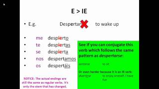 Spanish regular and irregular reflexive verbs - present tense (Professor Gold Star)