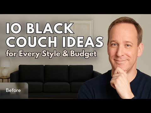 Top 10 Black Couch Living Room Ideas