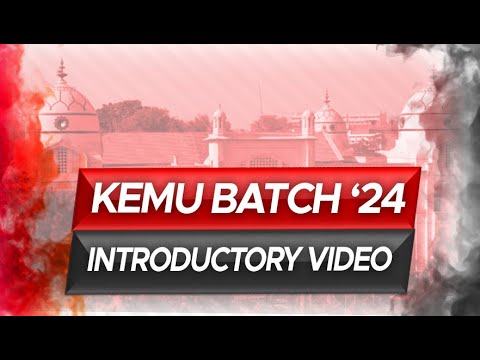 Batch'24 | King Edward Medical University | INTRO VIDEO [Official]