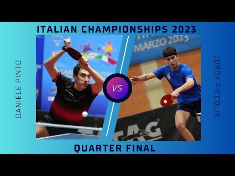Pinto Daniele vs Piccolin Jordy | Italian Championships 2023 quarter final