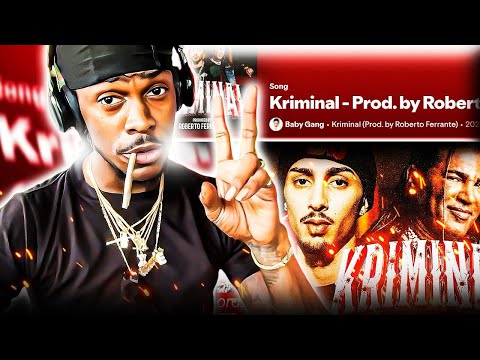 BABY GANG  AND MORE KRIMINAL ( AMERICAN REACTION VIDEO) OHHH SHT 🇮🇹🇩🇴