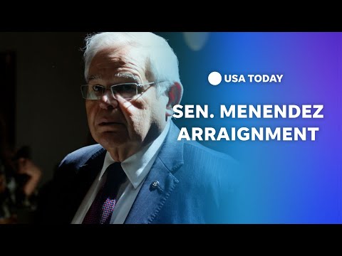 Watch live Sen. Bob Menendez arraigned in Manhattan