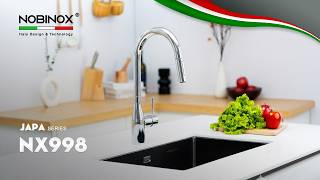 VÒI RỬA BÁT DÂY RÚT NOBINOX JAPA NX998 video 1