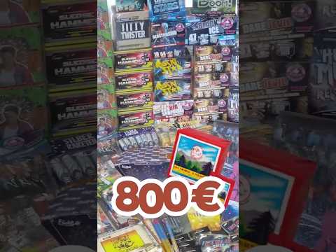 WIR haben für 800 Euro FEUERWERK gekauft!🔥#feuerwerk  #silvester