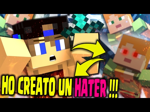HO CREATO UN HATER PERCHE FACCIO SCHIFO !! - Minecraft ELYTRA SKYFALL ITA w/ Cacca