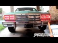 Color changing Box Caprice Halos headlights w/ Bluetooth phone remote