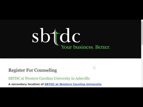 Nc Sbtdc User Testing Task 1