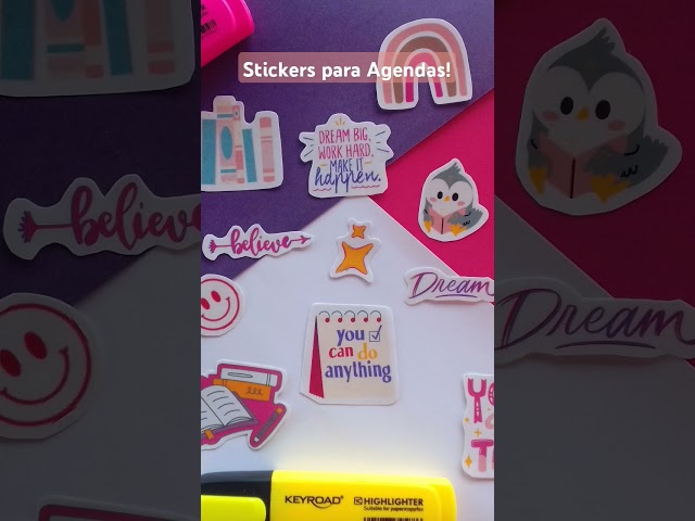 Vídeo relacionado con Grupo Erik Libro pegatinas Stay organized - Paquete pegatinas: más 2.000 stickers - Ideal como pegatinas agenda escolar 2024 2025, Pegatinas decorativas papeleria - Material escolar y papeleria