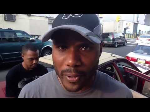 Shakes freestyle on the field