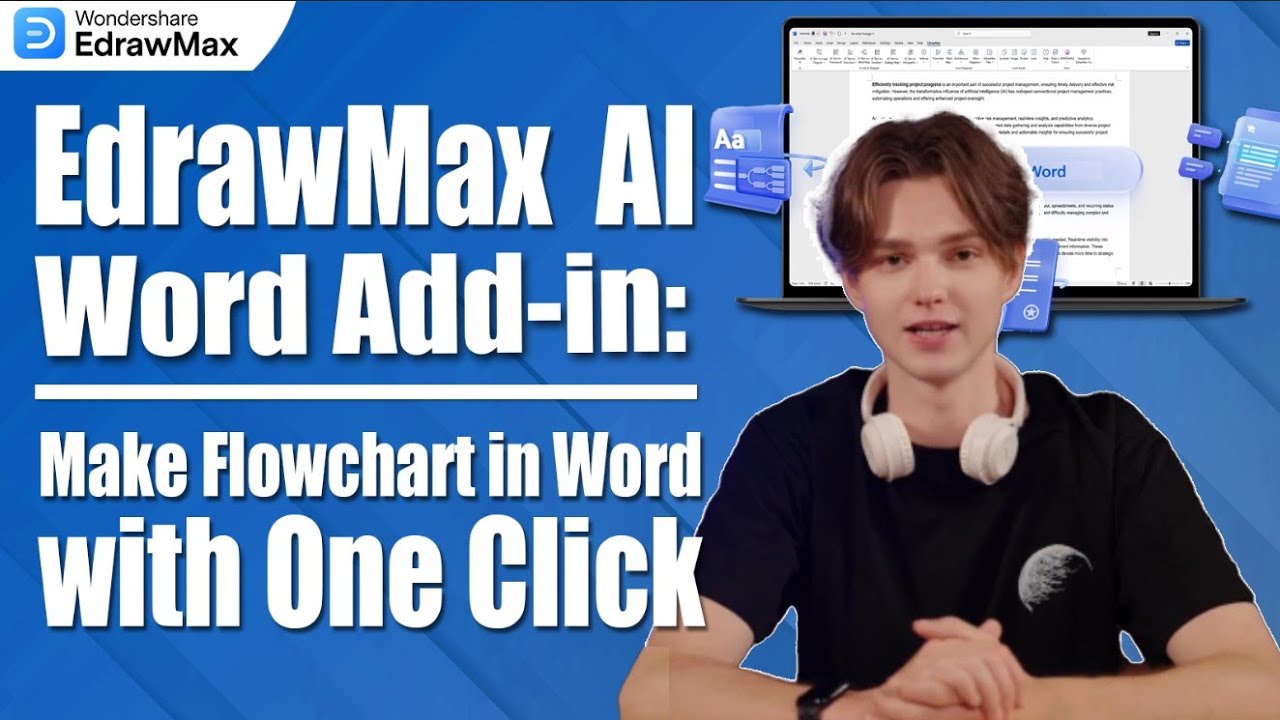 How to Make a Flowchart in Word with EdrawMax AI Word Add-in