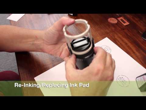TUTORIAL : IDEAL ROUND SELF-INKING STAMP