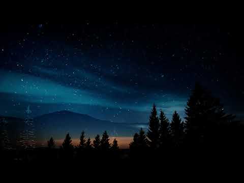 Easy Worship Background - Quiet Starry Night