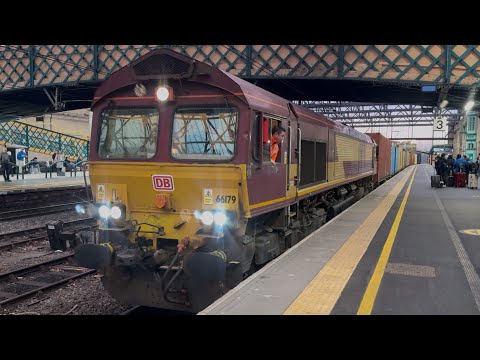 Evening At Carlisle Station Freight/passenger/Test Trains 21st October 2025 WCML