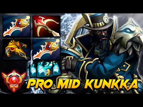 Kunkka Top Dotabuff Pirate - Dota 2 Pro Gameplay [Watch & Learn]