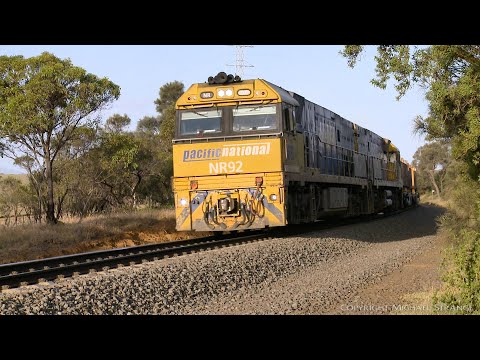 3MA5 Pacific National Intermodal Container Train (17/11/2020) - PoathTV Australian Railways