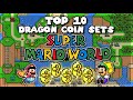 TOP 10 Dragon Coin Sets In Super Mario World Super Nintendo Original SNES Capture