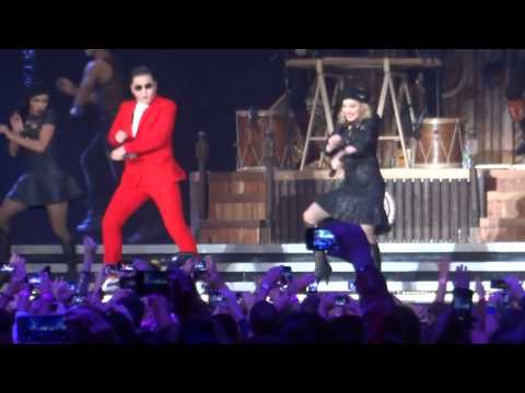 madonna X PSY 　 Give it 2 Me /Gangnam Style 　 MSG　NYC 11/13/12