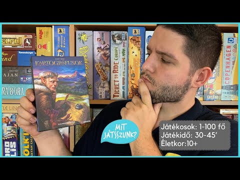 Kartográfusok Játékbemutató - Mit Játsszunk?