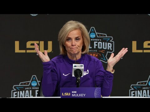 LSU Kim Mulkey, Angel Reese preview Iowa National Title game