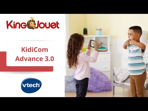 KidiCom Advance 3.0 noir VTech : King Jouet, Ordinateurs et jeux  interactifs VTech - Jeux et jouets éducatifs