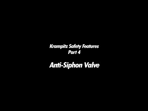Vidéo : valve anti-siphon