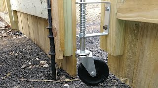 Wood Swing Gate Wheels Free Video Search Site Findclip Net