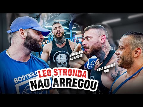 LEO STRONDA FOI DESAFIADO PELOS GIGANTES ALFY POLLY E FABRÍCIO MOREIRA