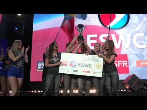 ESWC 2016 PGW : Team secret Victory of the CSGO Women tournament