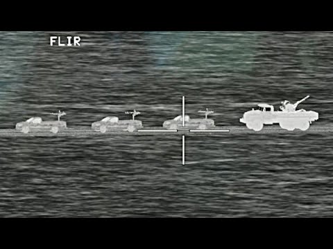 Apache Airstrikes On Military Convoys | AH-64D | DCS:WORLD MilSim Gameplay