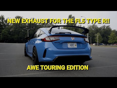 New Exhaust for the 2023 FL5 Civic Type R! AWE Touring Edition