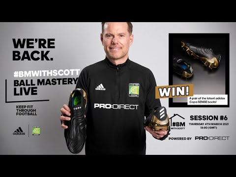 COME BACK STRONGER WEEK 6 - LIVE LOCKDOWN FOOTBALL SKILLS & FIT SESSION | COERVER EW BALL MASTERY