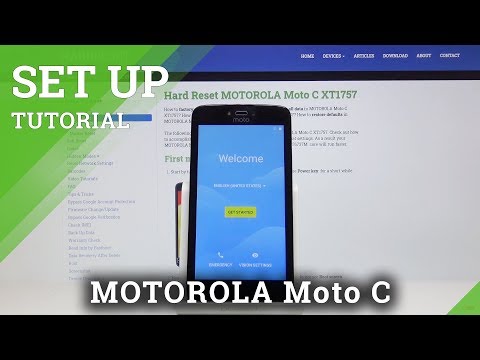 Set Up MOTOROLA Moto C XT1757 - Activate & Configure