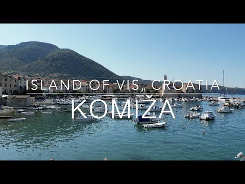 Komiža on the island of Vis, Croatia