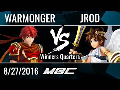 WarMonger vs USC Jrod - MBC3 Super Smash Bros. Wii U