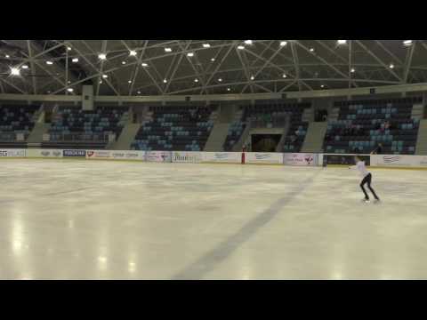 Moksz 2016 Santa Claus Cup - Anna Karina Kaszál - Basic Novice A Girls Free Skating 2003-2004