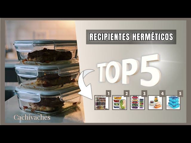 Vídeo relacionado con Checkmart Recipientes de 1 Compartimento para comida de Plástico Sin BPA con Tapas Herméticas - Apilables y Reutilizables - Aptos para Microondas, Congelador y Lavavajillas - Set de 10
