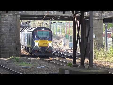 68002/68026 6c53 Crewe - Sellafield flasks, Sat. 28th April 2018