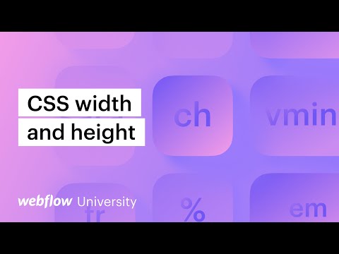 CSS width & height, object-fit, overflow, and CSS units (ems, rems, vw, vmin, fr, ch, and more)