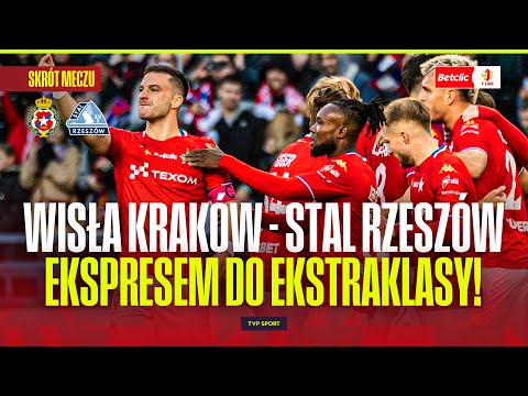 SUMMARY: WISŁA KRAKÓW - STAL RZESZÓW. CLOSER TO THE EKSTRAKLASA! COMMENTARY: MATEUSZ BOREK