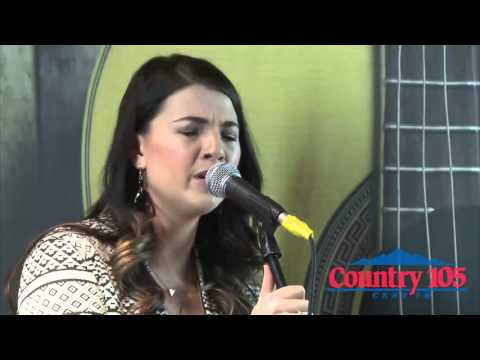 Jess Moskaluke live at the Country 105 Soundstage