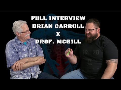 The complete interview with Professor Stuart McGill 2024