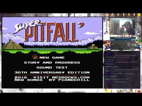 NEW Super Pitfall any% (5:30) speedrun nes