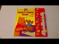 DISNEY Winnie The Pooh Pooh S Piano Book Play A Song