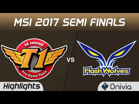 SKT vs FW Highlights Game 1 MSI 2017 Semi Finals SK Telecom T1 vs Flash Wolves by Onivia