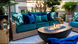 🌴 Small Backyard Tropical Christmas Makeover: Transform Your Space into a Paradise!